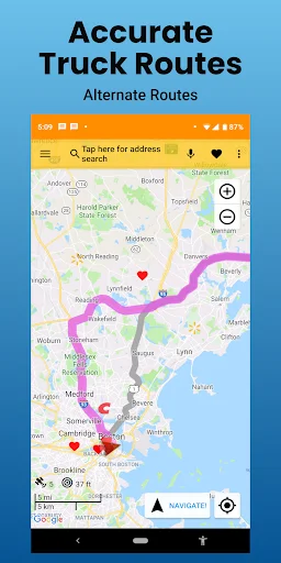 Download SmartTruckRoute 2 Nav & IFTA Terbaru – Navigasi Truk Aman - Screenshot 2