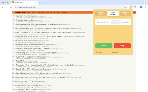Download Auto Refresh & Clicker Terbaru – Refresh & Klik Otomatis - Screenshot 2