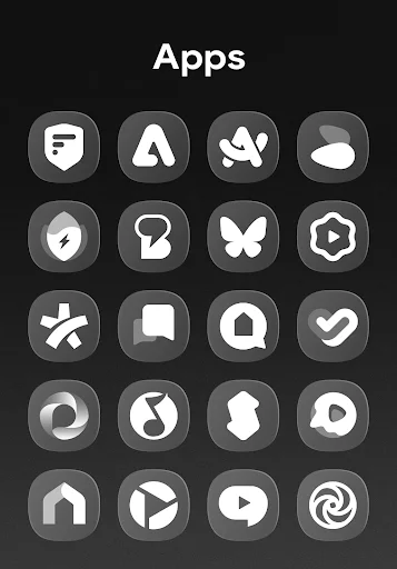 Download OneGlass 8 – Icon Pack Terbaru – Tampilan Minimalis - Screenshot 4