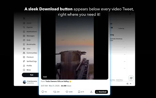 Download Twitter Video Downloader Tweeload – Unduh Video Gratis - Screenshot 1