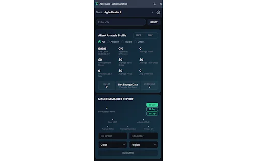 Unduh Agile Auto – Analisis Kendaraan Cepat & Data Pasar - Screenshot 1