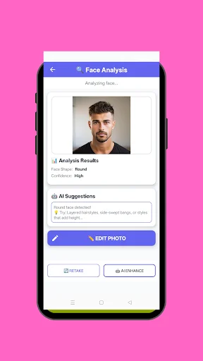 Unduh Man Hairstyle Photo Editor Terbaru – Ubah Gaya Rambut Keren - Screenshot 2