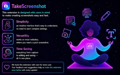 Download TakeScreenshot Chrome: Rekam Layar & Tangkapan Layar - Screenshot 5