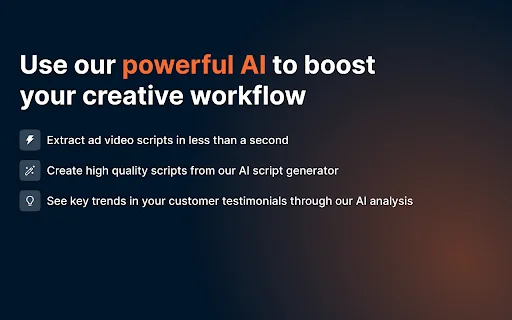 Atria Chrome: Simpan Iklan Facebook & TikTok Sekali Klik - Screenshot 5