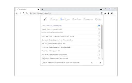 Unduh Cache Cleaner Terbaru – Hapus Data Browser Dengan Mudah - Screenshot 1