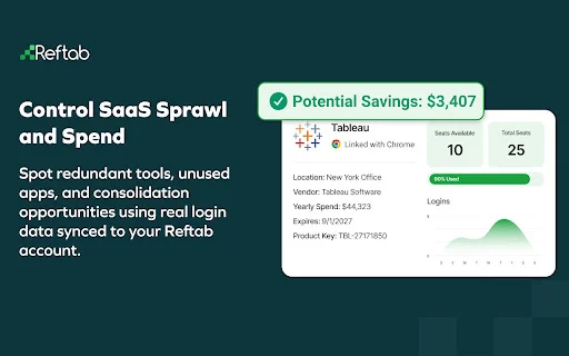 Download Reftab SaaS Discovery Terbaru – Pantau Penggunaan SaaS - Screenshot 5
