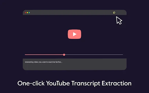 Ditto: Ekstrak Transkrip YouTube & Kursus Gratis & Privasi - Screenshot 1