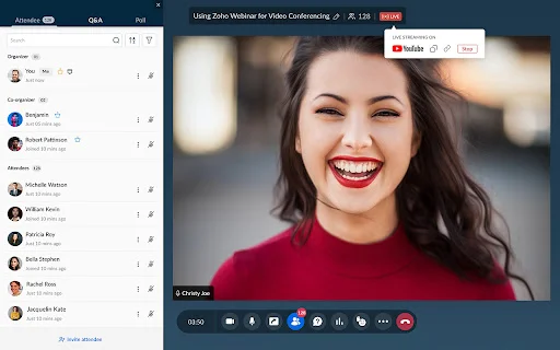 Unduh Zoho Webinar Terbaru – Webinar Online Aman & Mudah - Screenshot 3