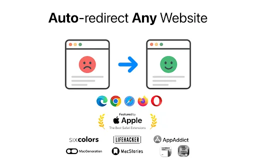 RedirectWeb: Otomatisasi Navigasi Web Terbaik untuk Mac Anda - Screenshot 1