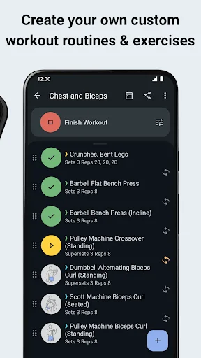 Download Workout Tracker & Gym Plan Log – Fitness Terbaik - Screenshot 2
