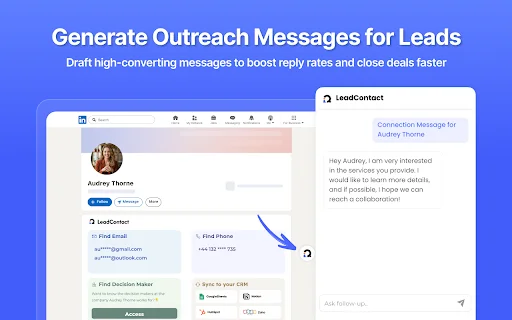LeadContact: Alat Pencari Email & Lead Bisnis Terbaik 2026 - Screenshot 4