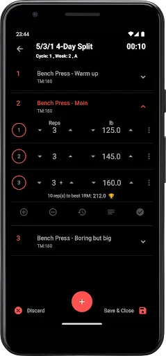 Download Lift4Fit Gym Workout Tracker Terbaru – Latihan Kekuatan - Screenshot 8
