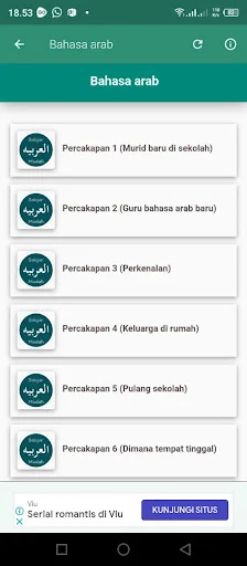 Download Percakapan Bahasa Arab Terbaru – Belajar Lancar Gratis - Screenshot 9