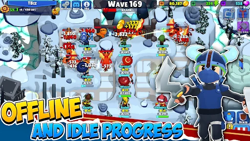 Download Idle Hero TD Terbaru – Game Strategy RPG Offline - Screenshot 12