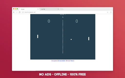 Download Classic Pong Offline Game Chrome – Mainkan Game Klasik - Screenshot 2