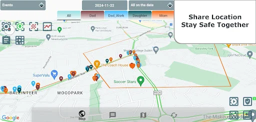 Download Be-Maps: Connect&Safety On Map Terbaru – Gratis - Screenshot 2