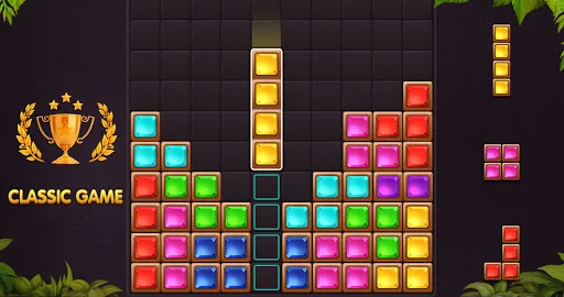 Download Tetrush Fun! Block Puzzle Gem – Game Asah Otak Gratis - Screenshot 5