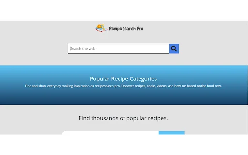 Download RecipeSearch Terbaru – Temukan Resep Masakan Gratis - Screenshot 1