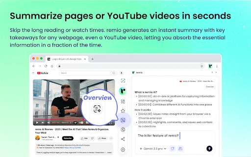 Remio: AI Assistant untuk Membangun Second Brain Otomatis - Screenshot 5
