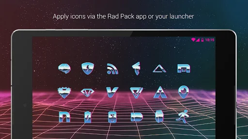 Download Rad Pack – 80’s Theme Terbaru – Kustomisasi Ikon Retro - Screenshot 9