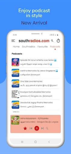 Download Southradios Tamil FM Radio HD – Kualitas Audio Terbaik - Screenshot 4