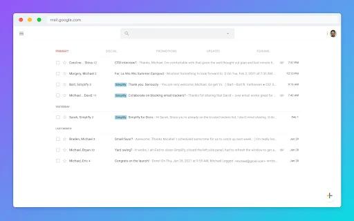 Download Simplify Gmail (Canary) Terbaru – Optimalkan Produktivitas - Screenshot 2