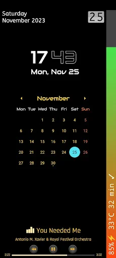 Download Always on Display XPath Terbaru – Fitur Jam & RSS - Screenshot 3