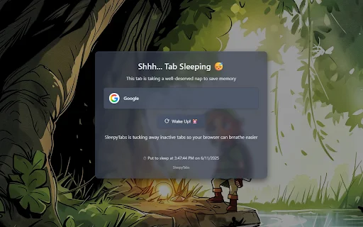 SleepyTabs: Hemat Memori & Tingkatkan Performa Browser Anda - Screenshot 2