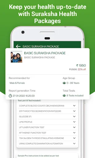 Download Dr B Lal Labs – Cek Darah & Tes Lab di Rumah - Screenshot 3