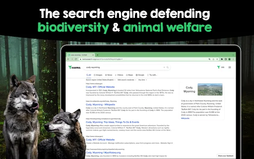 Download KARMA Terbaru – Cari di Web Sambil Melindungi Alam - Screenshot 1