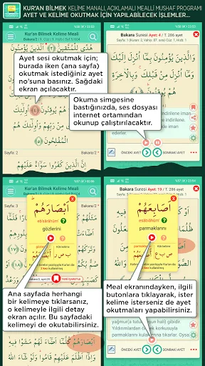 Download Kuran Bilmek Kelime Mealli Terbaru – Belajar Al-Qur’an - Screenshot 1