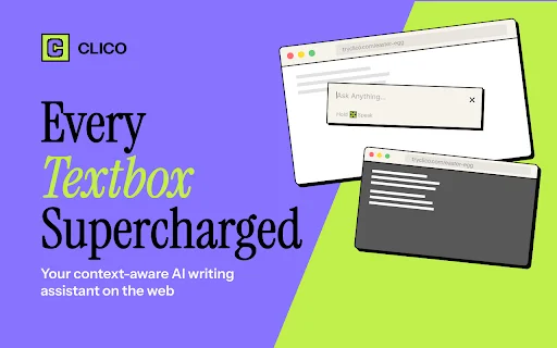 Download Clico: AI ChatGPT & Claude di Browser Anda Gratis - Screenshot 1