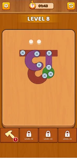 Download Screw Nuts Jim Terbaru – Game Teka-teki Baut Gratis - Screenshot 16