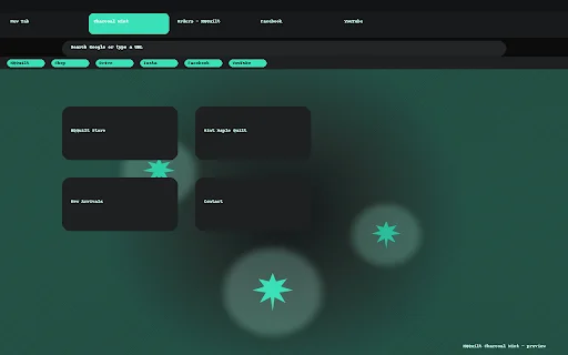 Unduh HQQuilt Charcoal Mint Terbaru – Tema Chrome Elegan Gratis - Screenshot 1