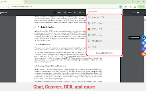 LightPDF: AI Chat & Ringkasan PDF Terbaik – Unduh Gratis - Screenshot 5