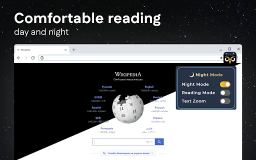 Download Night Mode Chrome Terbaru – Dark Mode & Mata Nyaman - Screenshot 1