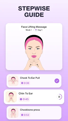 Download Face Yoga Exercise & Face Lift – Kecantikan Alami - Screenshot 3
