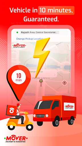 Download MOVER: Aplikasi Sewa Truk & Jasa Pindahan Tercepat - Screenshot 1