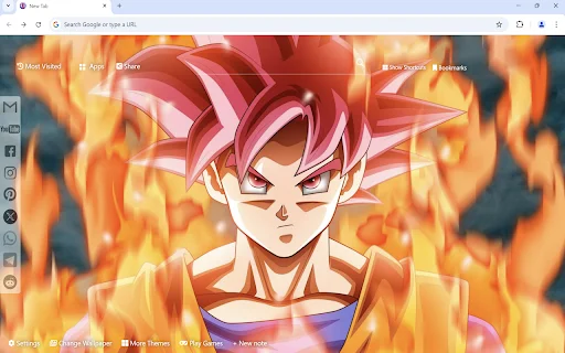 Download Goku Wallpaper HD Terbaru – Tema Anime Gratis - Screenshot 2
