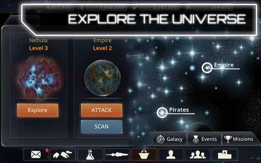 Download Colony Attack Terbaru – Bangun Armada Luar Angkasa Anda - Screenshot 7