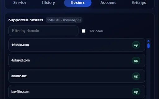 Download Ekstensi Deepbrid Terbaru – Kelola Unduhan Anda - Screenshot 2
