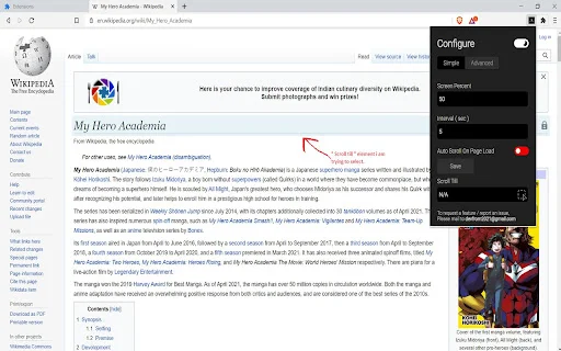 Scroller: Ekstensi Chrome Auto Scroll Terbaik & Mudah - Screenshot 4