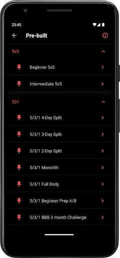 Download Lift4Fit Gym Workout Tracker Terbaru – Latihan Kekuatan - Screenshot 22