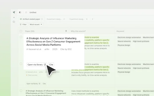 Liner Scholar: Akses PDF Jurnal Akademik Instan & Gratis - Screenshot 1