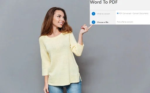 Download Word to PDF for Google Chrome™ – Konversi Dokumen Gratis - Screenshot 1