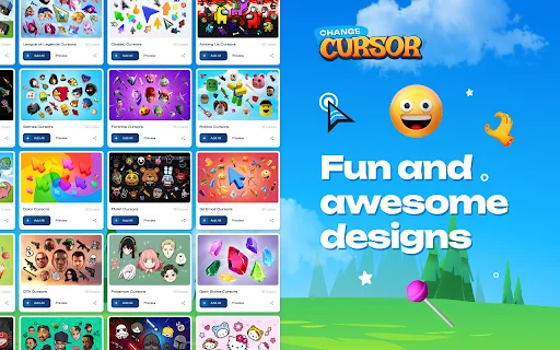 Download Change Cursor Chrome: Ubah Kursor Keren & Gratis - Screenshot 3