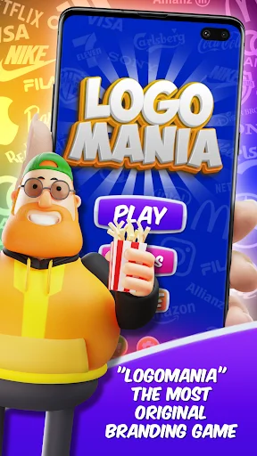 Download Logomania: Logo Quiz Game Terbaru – Tebak Logo Gratis - Screenshot 1