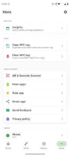 Download NFC/RF Reader and Writer Terbaru – Baca & Tulis Tag NFC - Screenshot 7