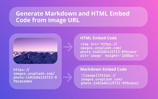 Embed Code Generator – Buat Kode HTML & Markdown Instan - Screenshot 1