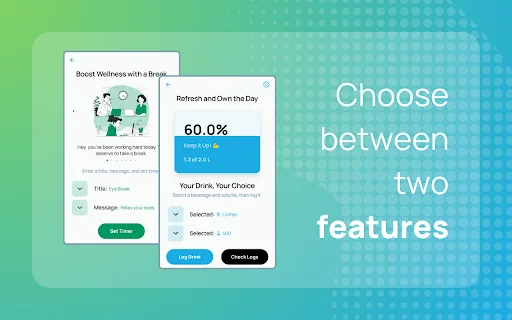 Reboost – Lacak Hidrasi & Pengingat Kesehatan Gratis - Screenshot 1